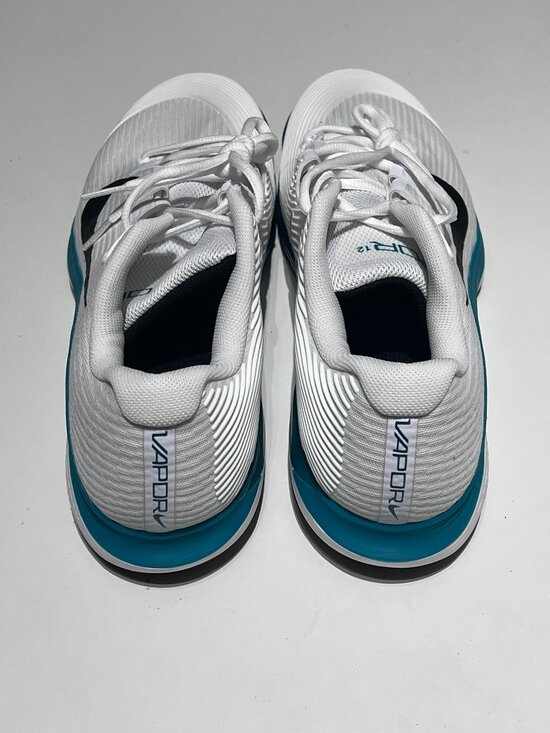 Nike Court Zoom Vapor 12 HC Teal White Tennis Shoes FV5552 104 - New Without Box main image 5